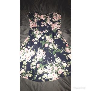 (Emerald Sundae Dress) Floral Dress